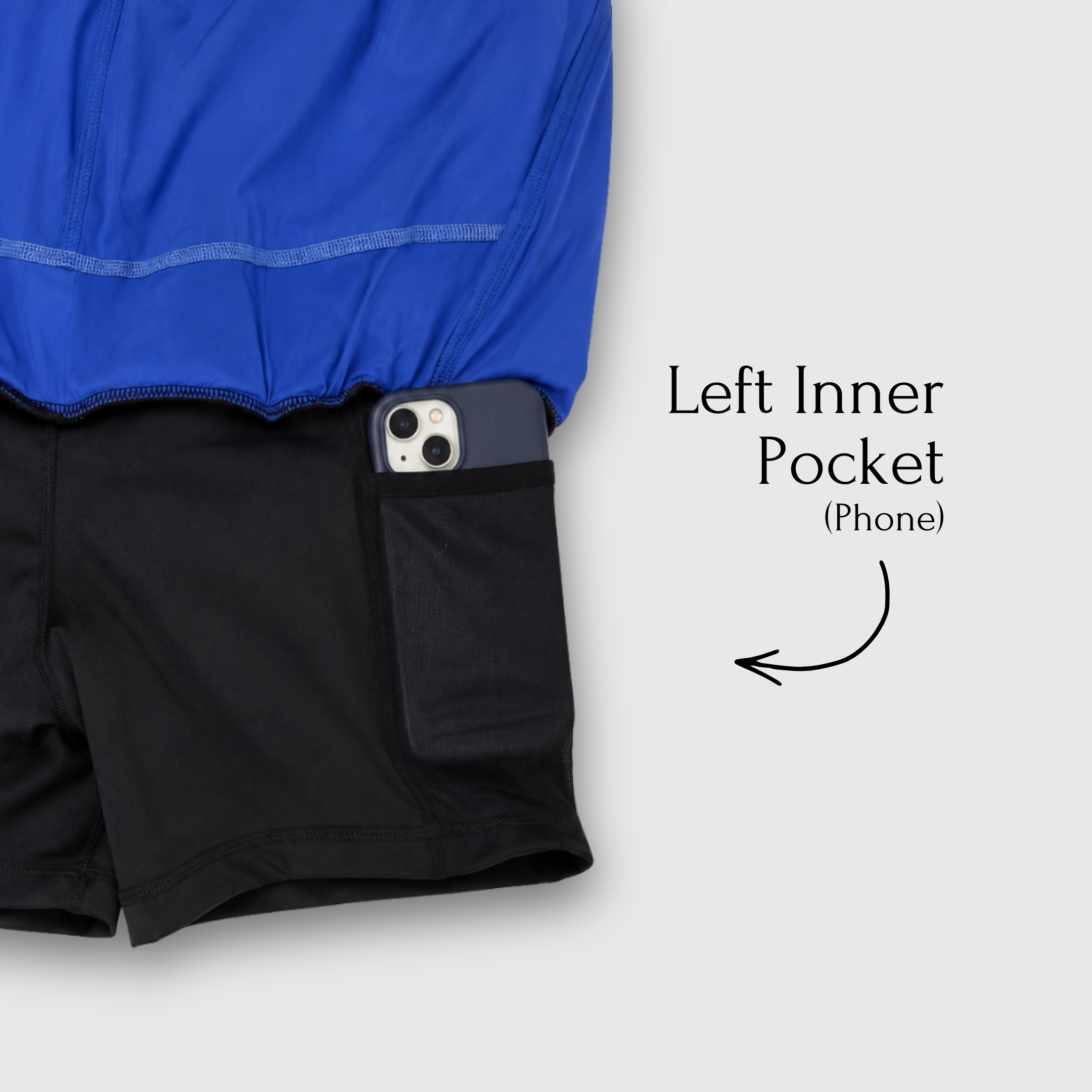 Enduro 9 Pocket Shorts (Blue)