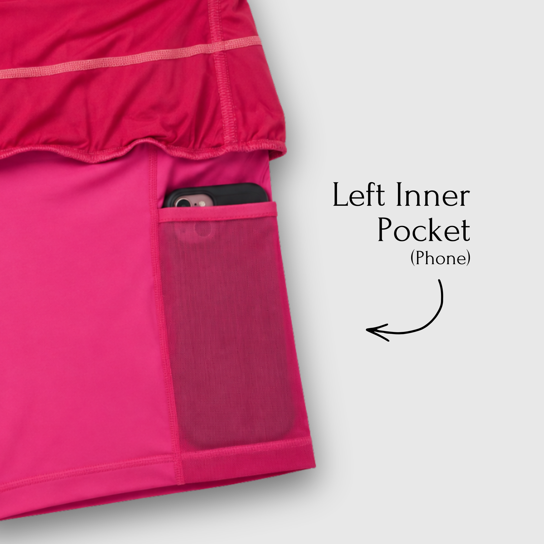 Enduro 9 Pocket Shorts (Pink)