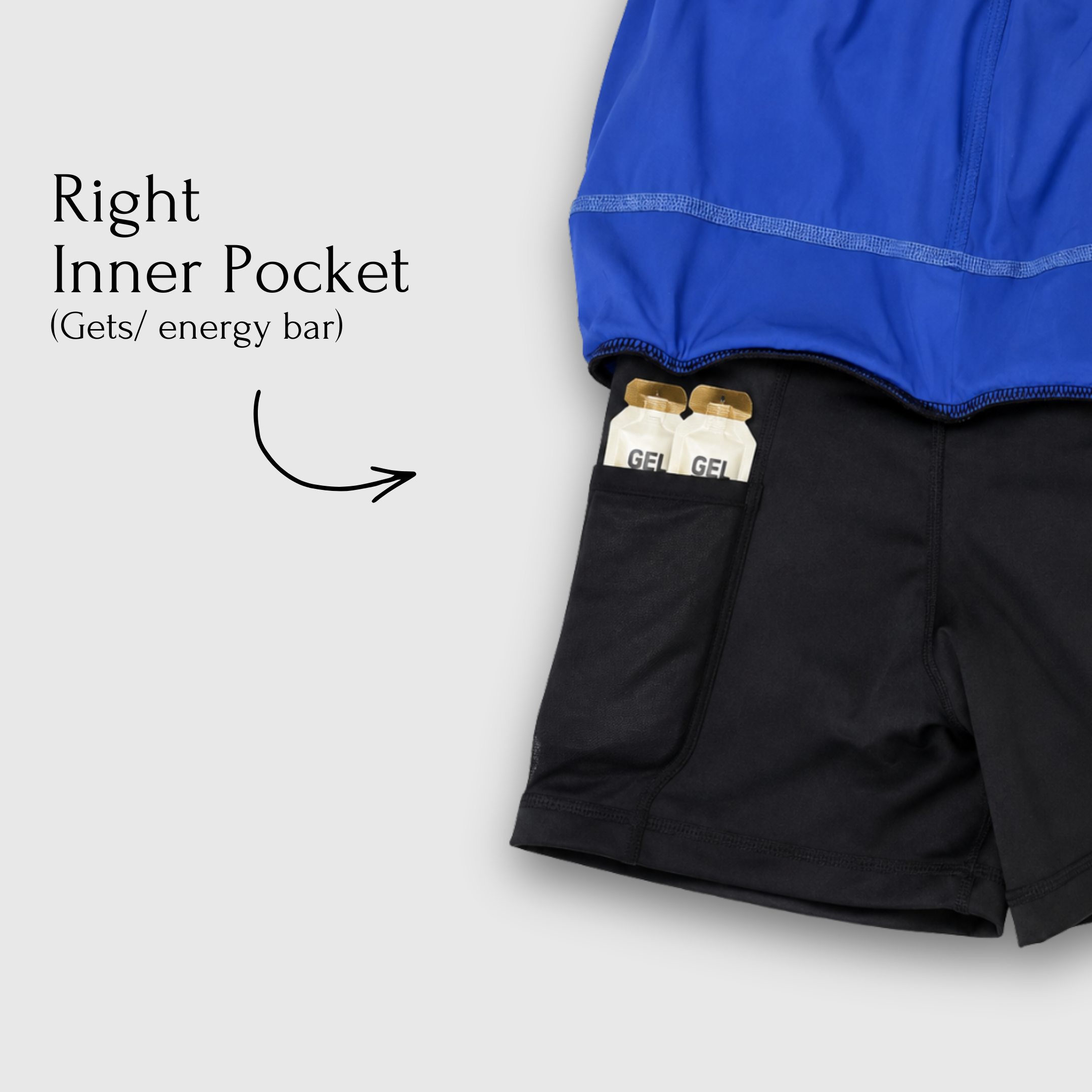 Enduro 9 Pocket Shorts (Blue)