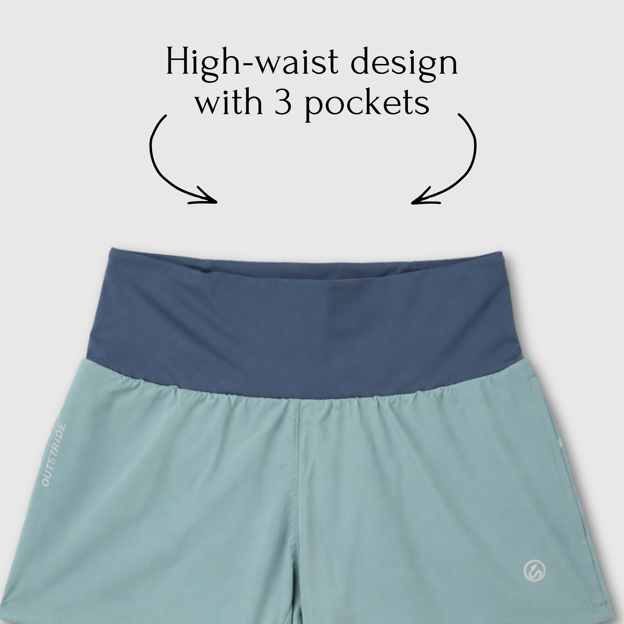 Enduro 9 Pocket Shorts (dusty aqua)