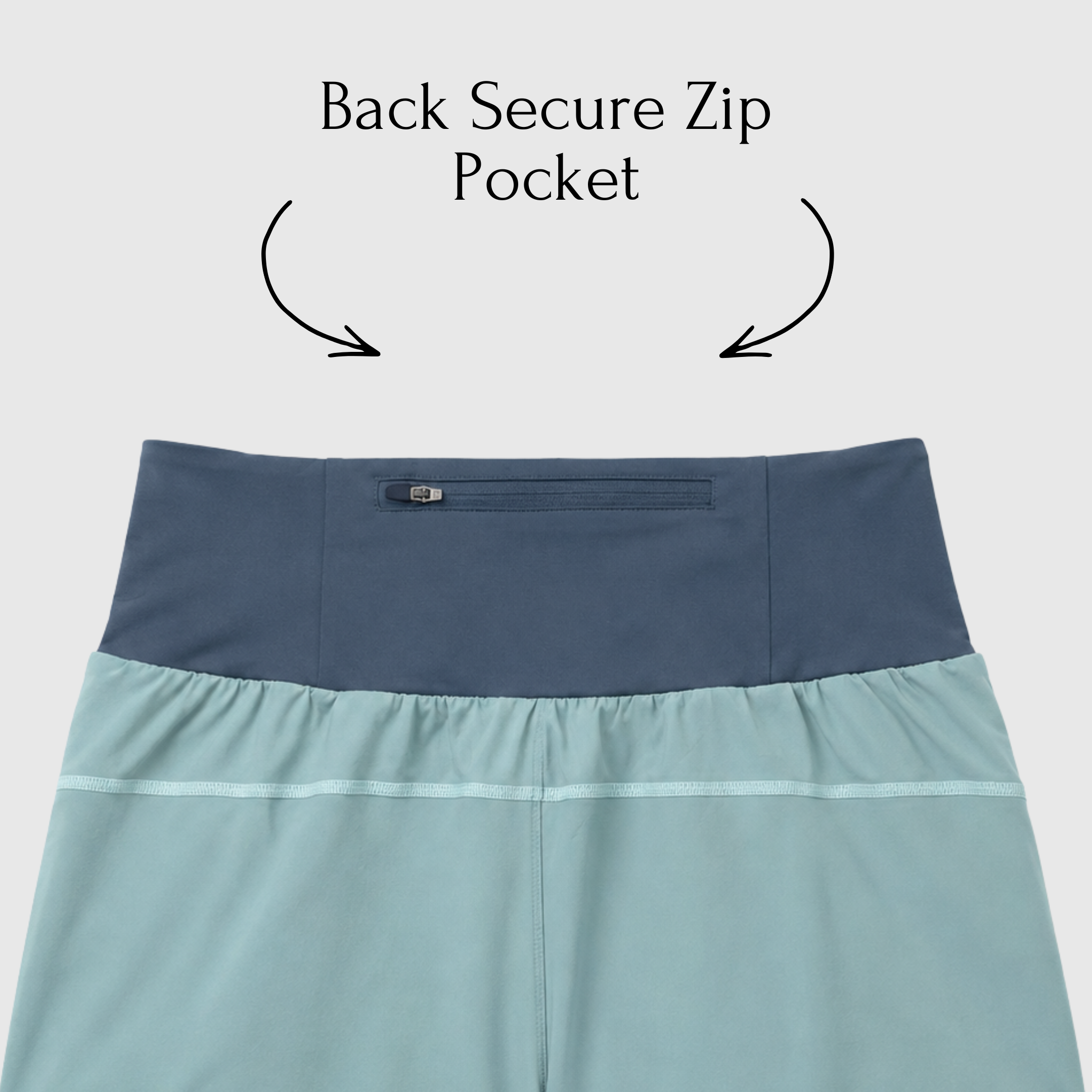 Enduro 9 Pocket Shorts (dusty aqua)