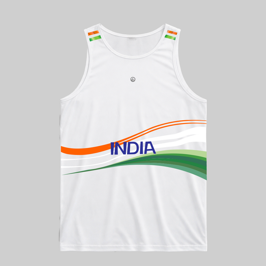 Elite Performance Tank India (White)