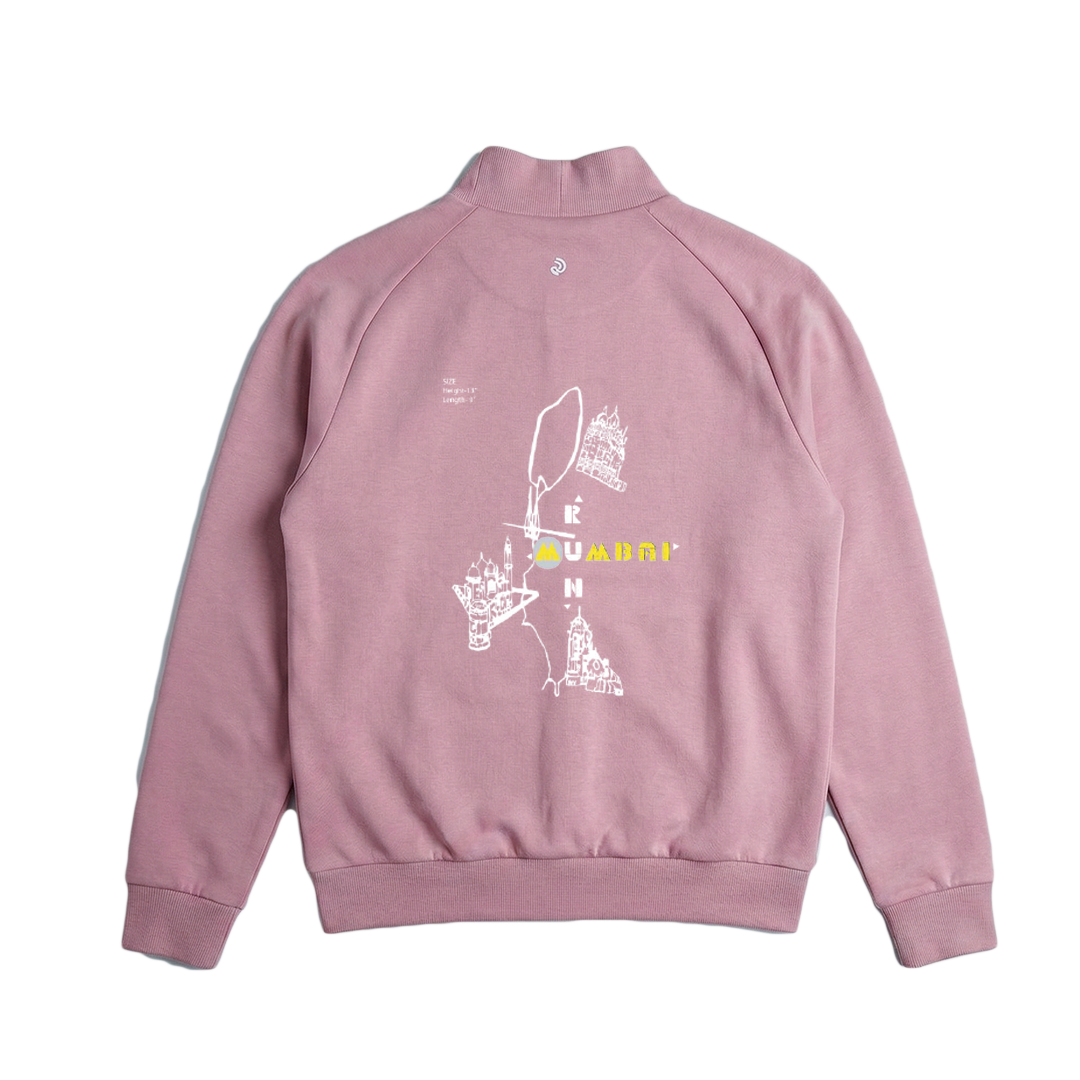 Mumbai Route Celebration sweatshirt (Puff Print)