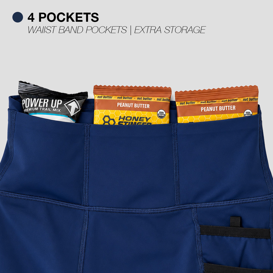 Race day half tights women (9 pokcets)