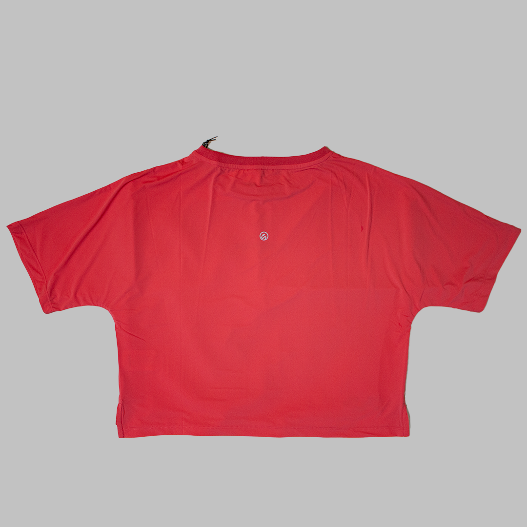 Happy Run Women Crop Tee