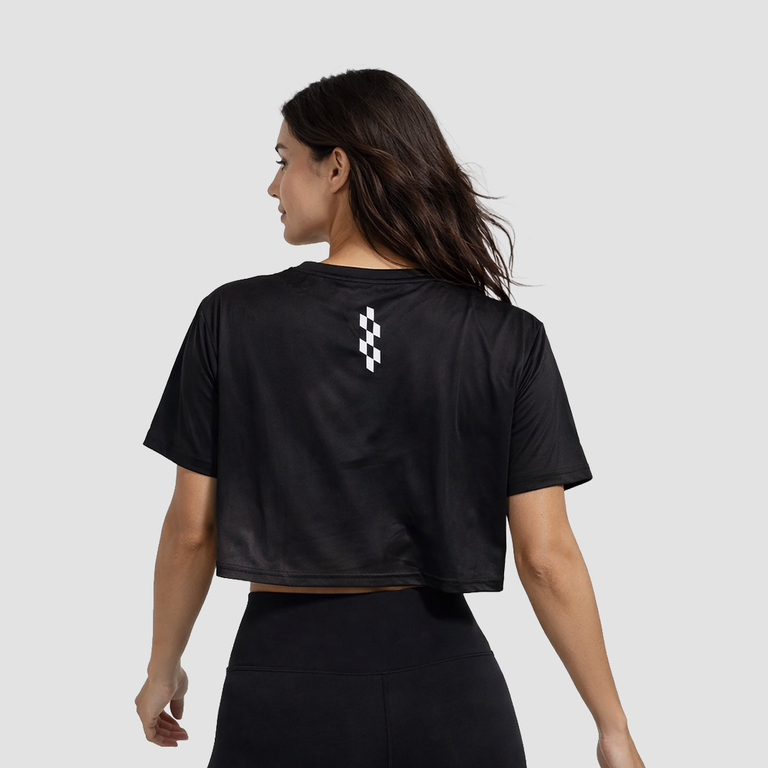 Midnight Run Frame Women Tee (Black PRINT)