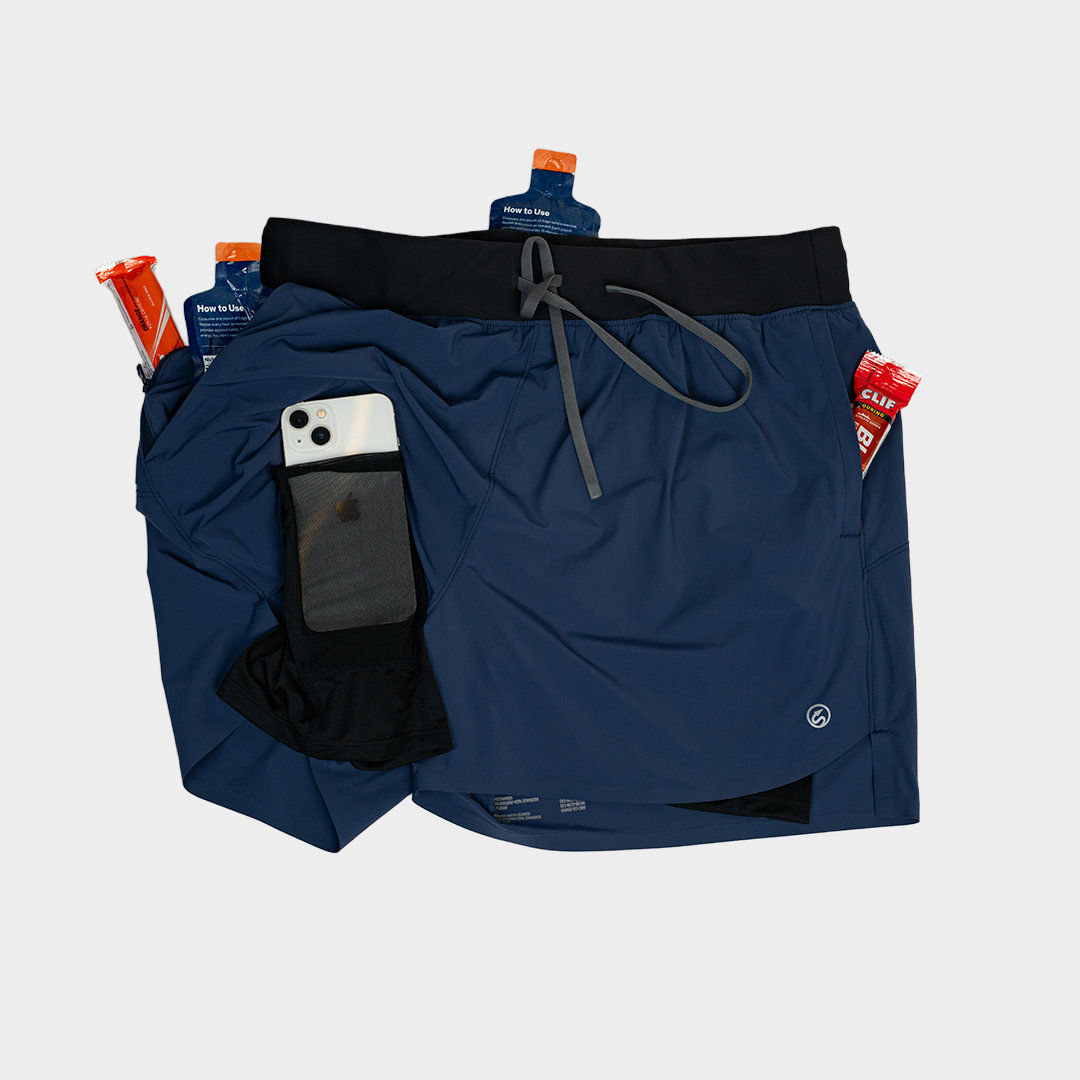 Align Shorts - 7 Pockets  (Navy Blue)