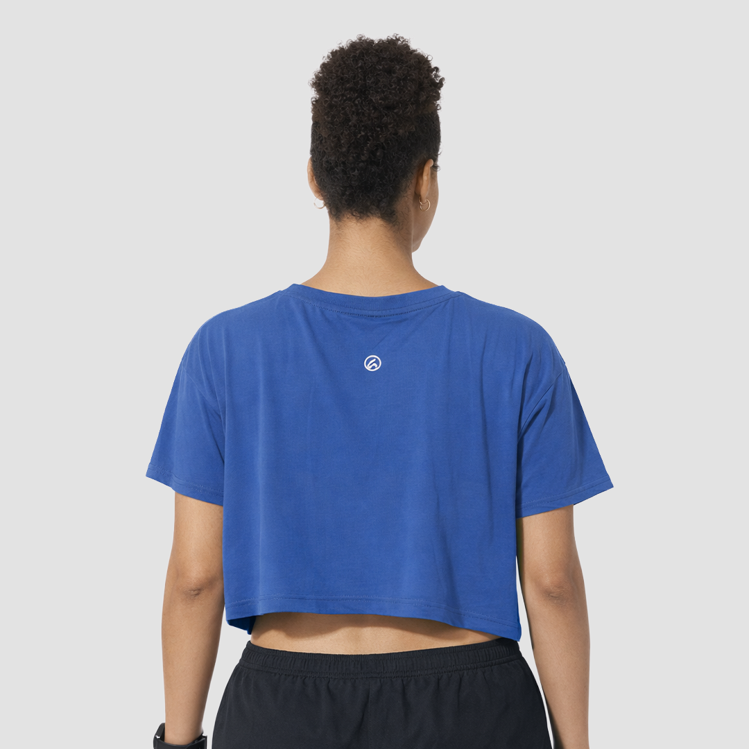 Happy Run Women Crop Tee