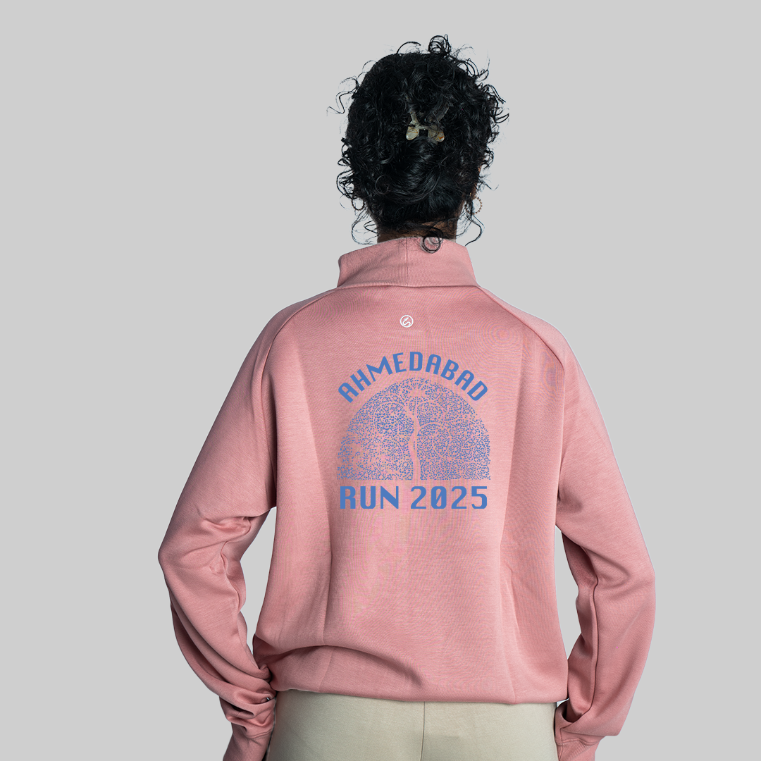 Sweatshirt Sidi Saiyyed Ahmedabad Run 2025 (Pink -F)