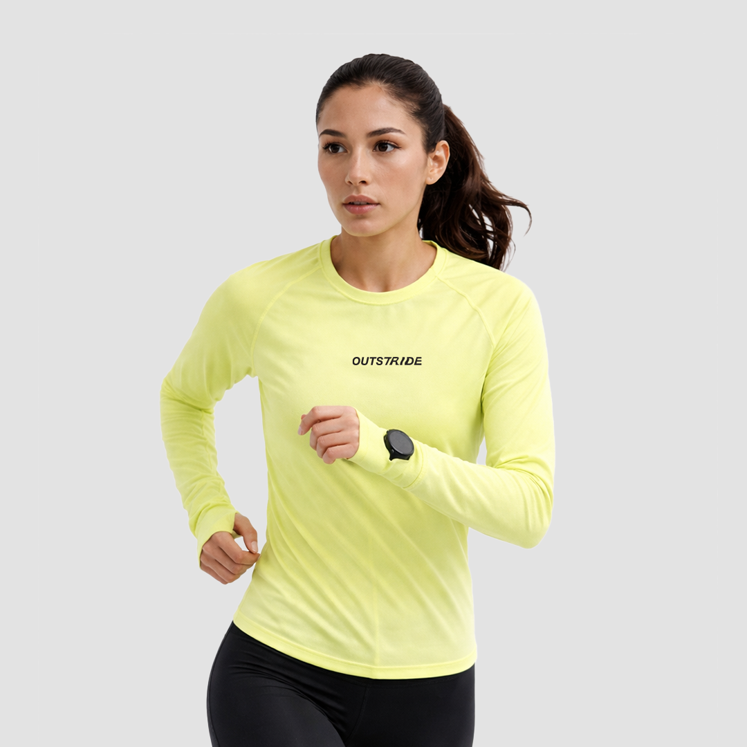 Out Run Women Long Sleeves Tee