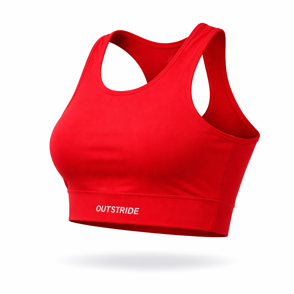 Run Strong Bra (Red)
