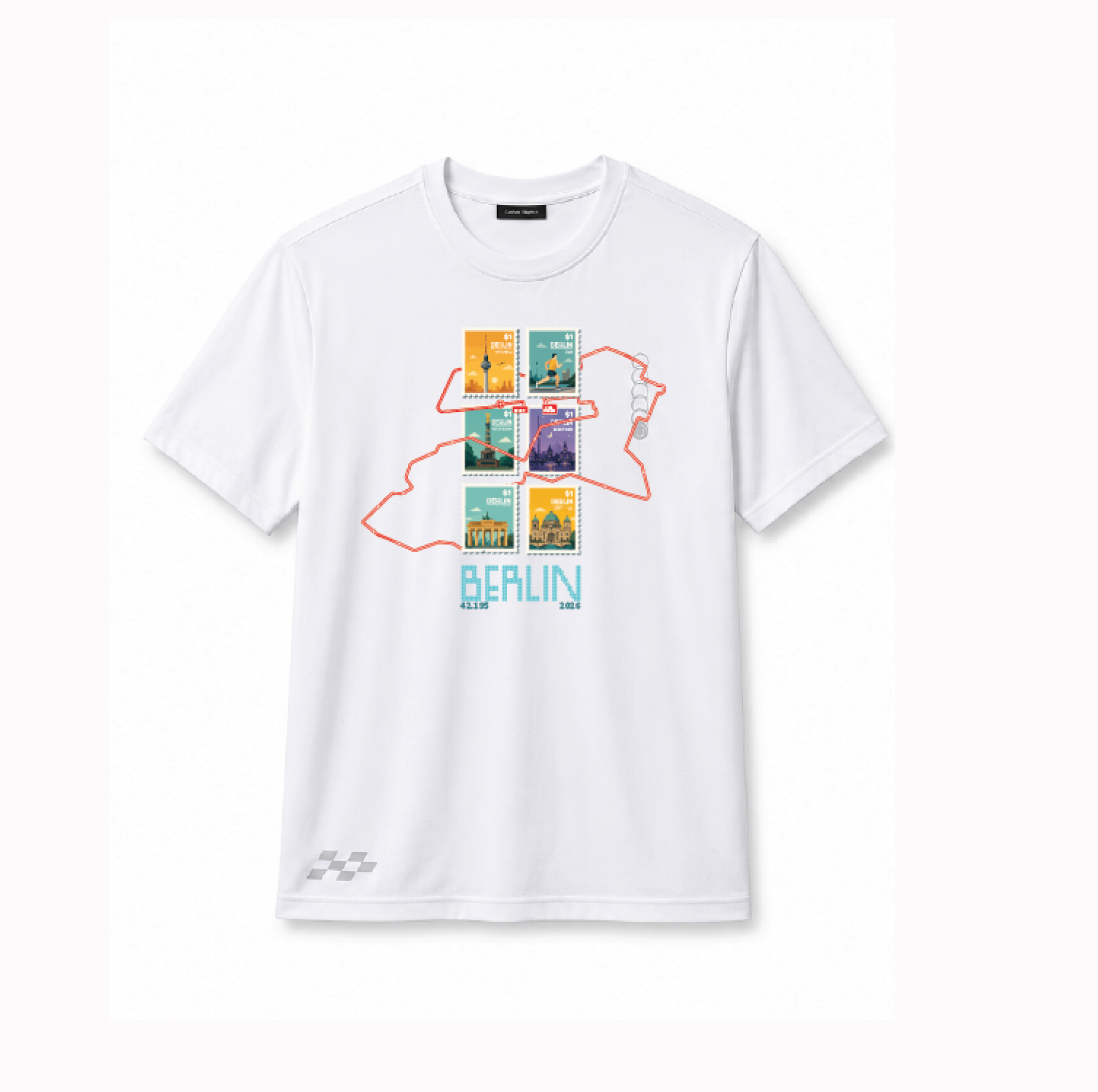 Berlin Map Flex Fit Tee