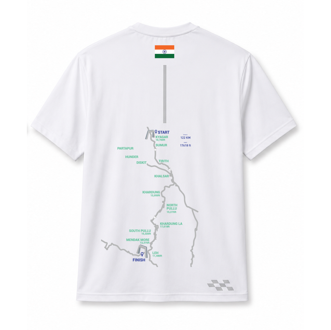 SRU Distance Running Tee (White)