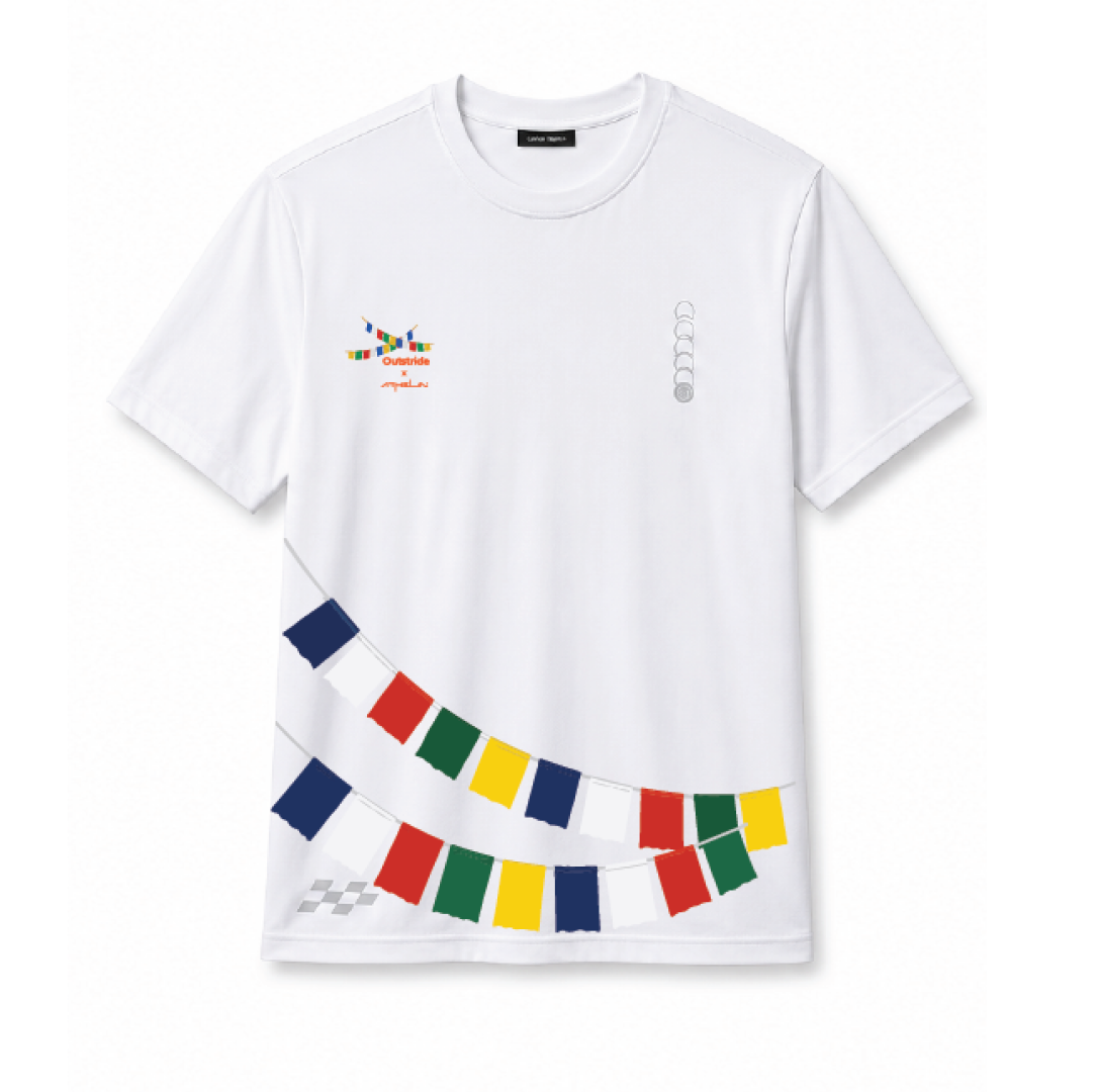 Ladakh Distance Running Tee (White)
