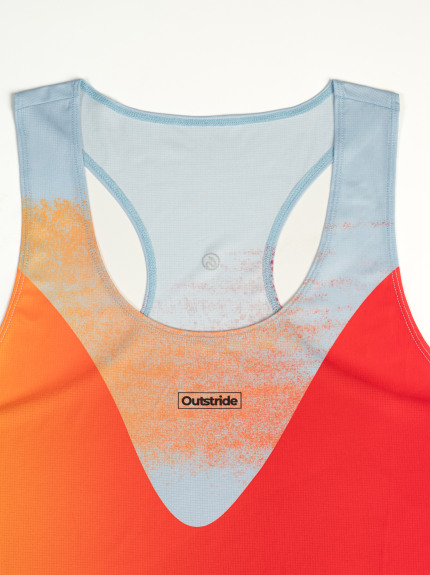 Ergonomic racerback for fluid motion