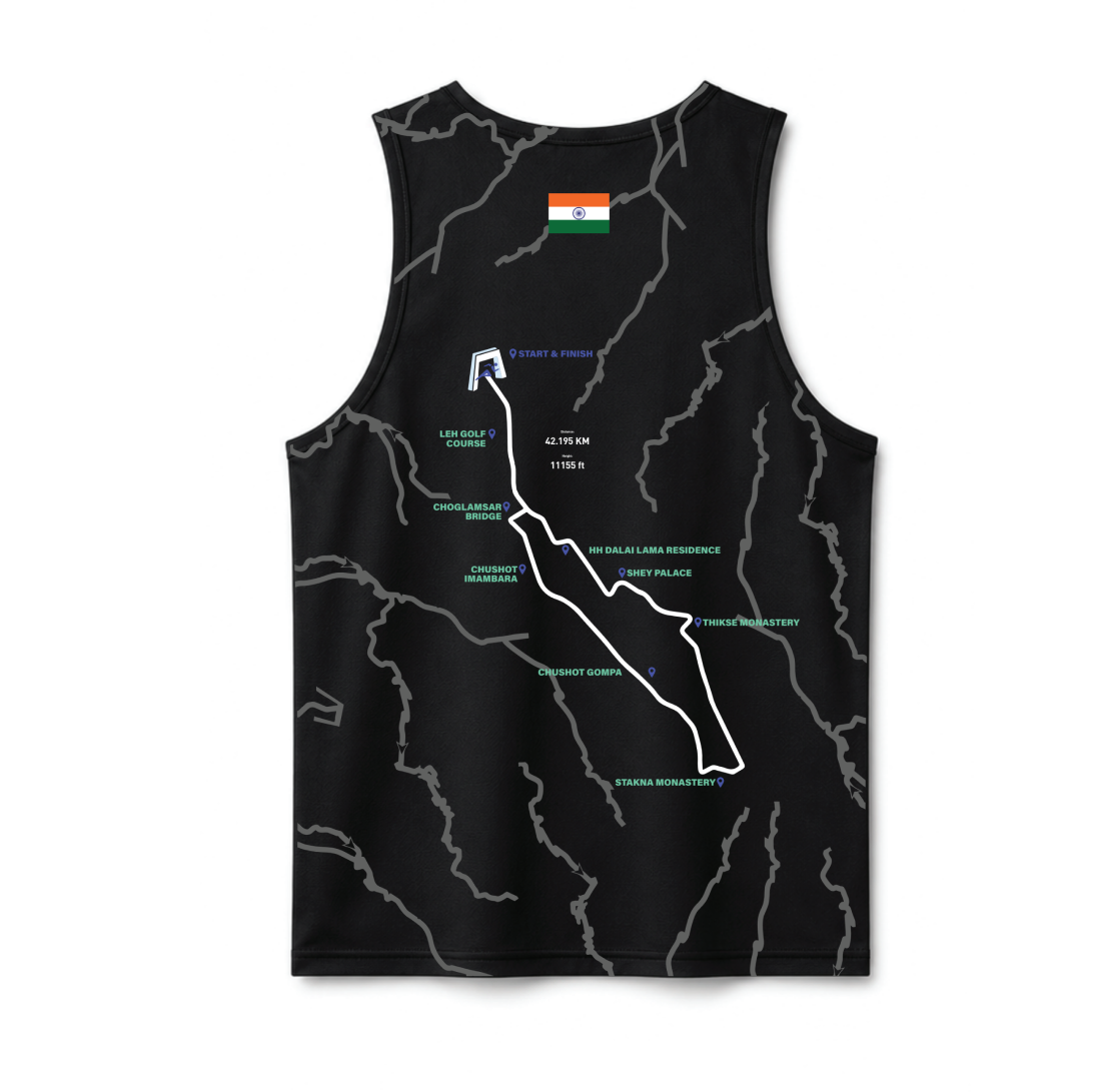 FM Flex Fit Run Tank ( Black )
