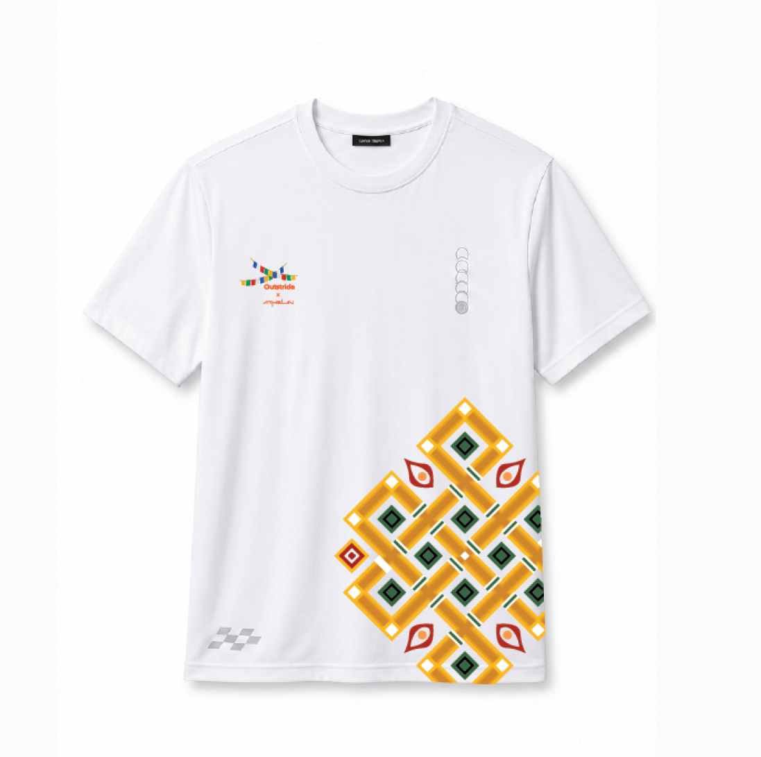 Ladakh Distance Running Tee (White)
