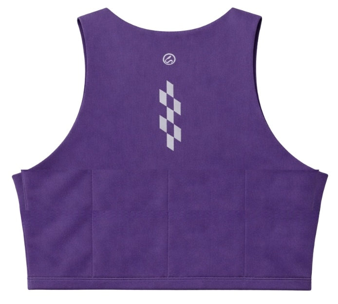 Unstoppable Zipper Bra (Purple)