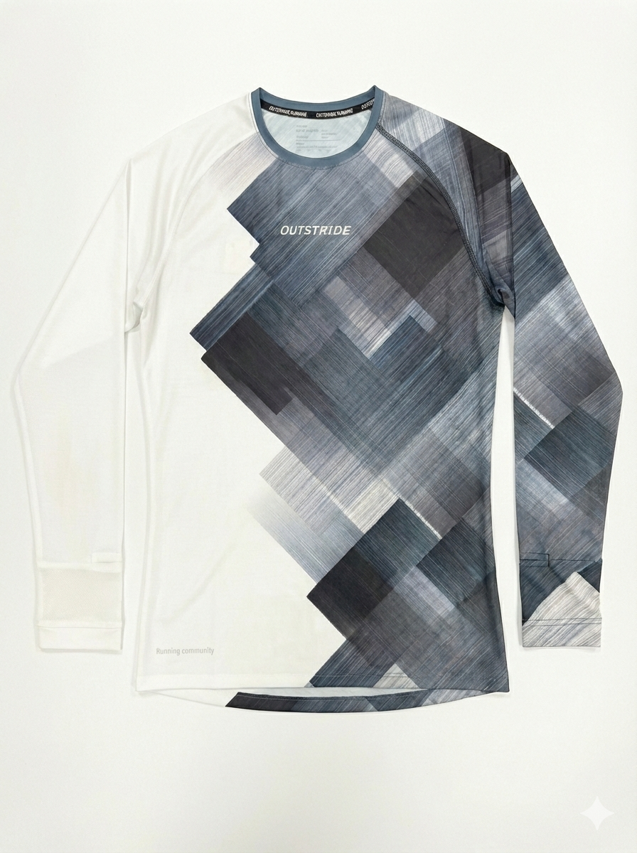 Chasing Daybreak Men Long Sleeves (Half and Half)